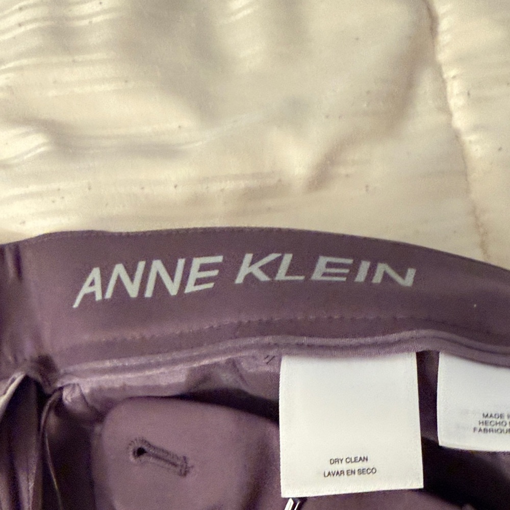Anne Klein Grey Ankle Pants - Picture 6 of 9